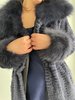 Unknown fuzzy jacket -  navy  - Thumbnail 8