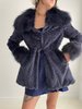 Unknown fuzzy jacket -  navy  - Thumbnail 10