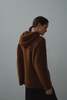 Cordera Boucle Hoodie Sweater - Toffee - Thumbnail 3