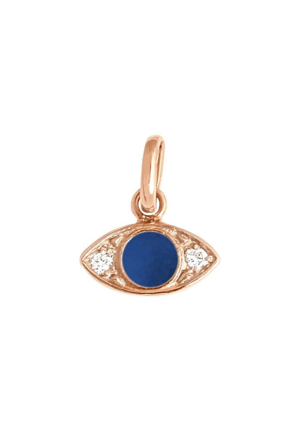 Gigi Clozeau Eye Resin Diamond Pendant - Multi