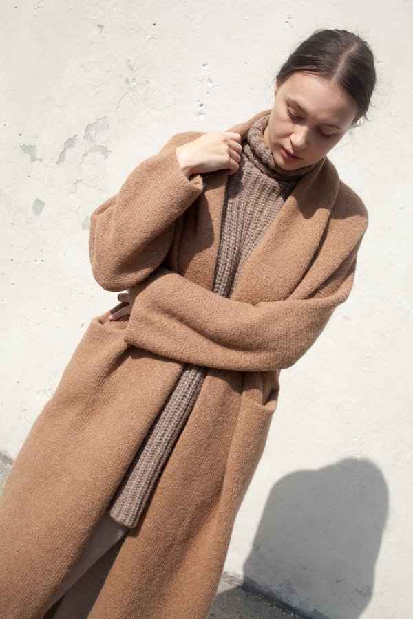 long shawl cardigan