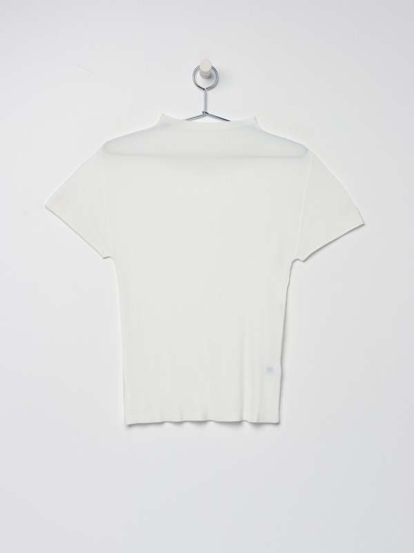 Pleats Please by Issey Miyake Mist Basics Top - White | Garmentory