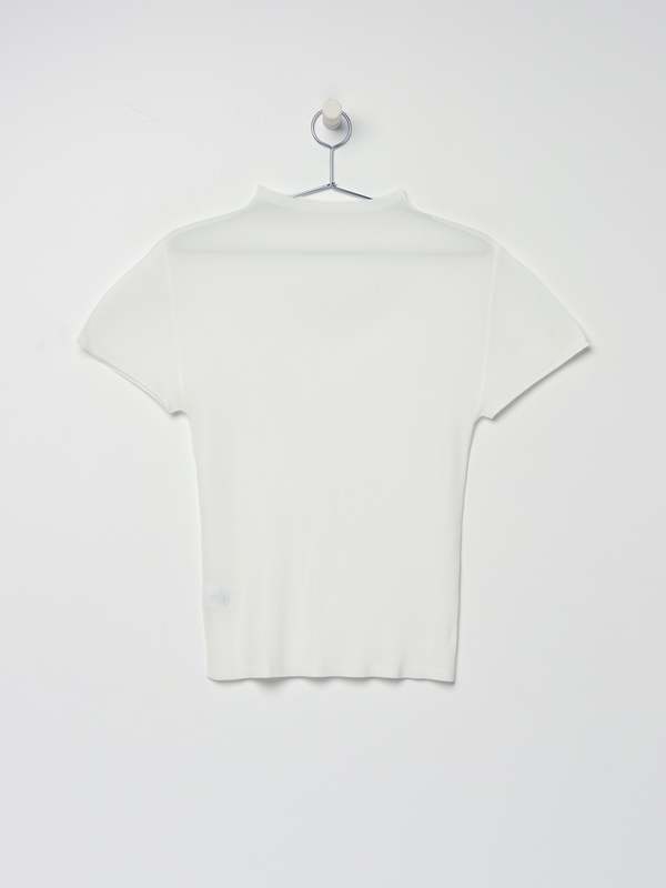 Pleats Please by Issey Miyake Mist Basics Top - White | Garmentory
