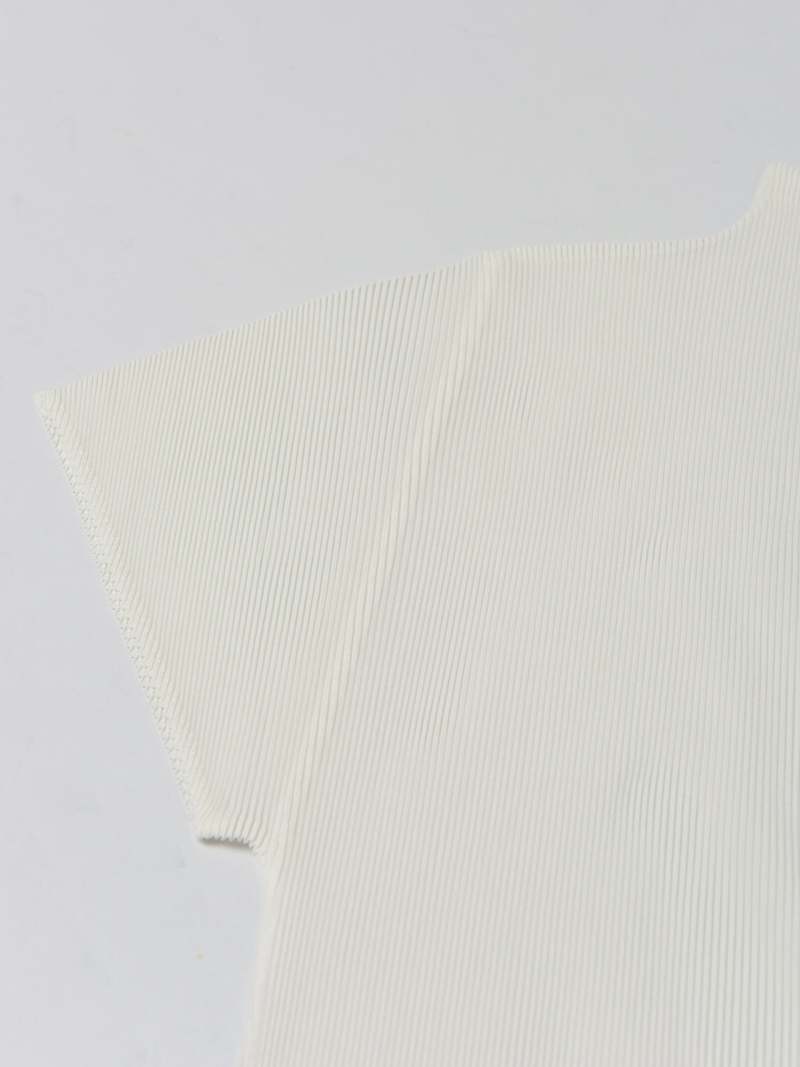 Pleats Please by Issey Miyake Mist Basics Top - White