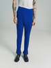 Marni Astral Wool Rib Knit Flare Trouser - Blue - Thumbnail 1