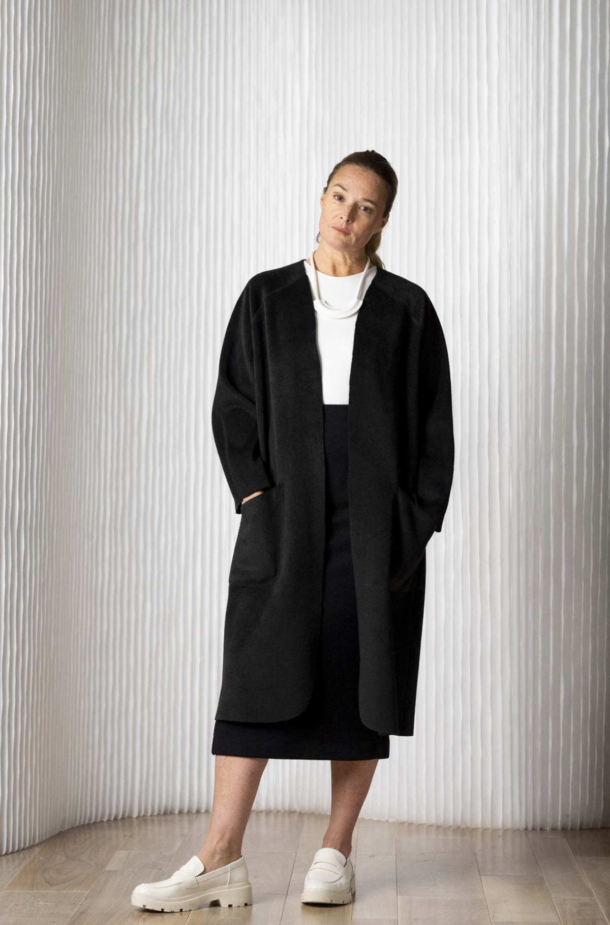 BODYBAG by Jude Iverness Long Jacket Black Garmentory