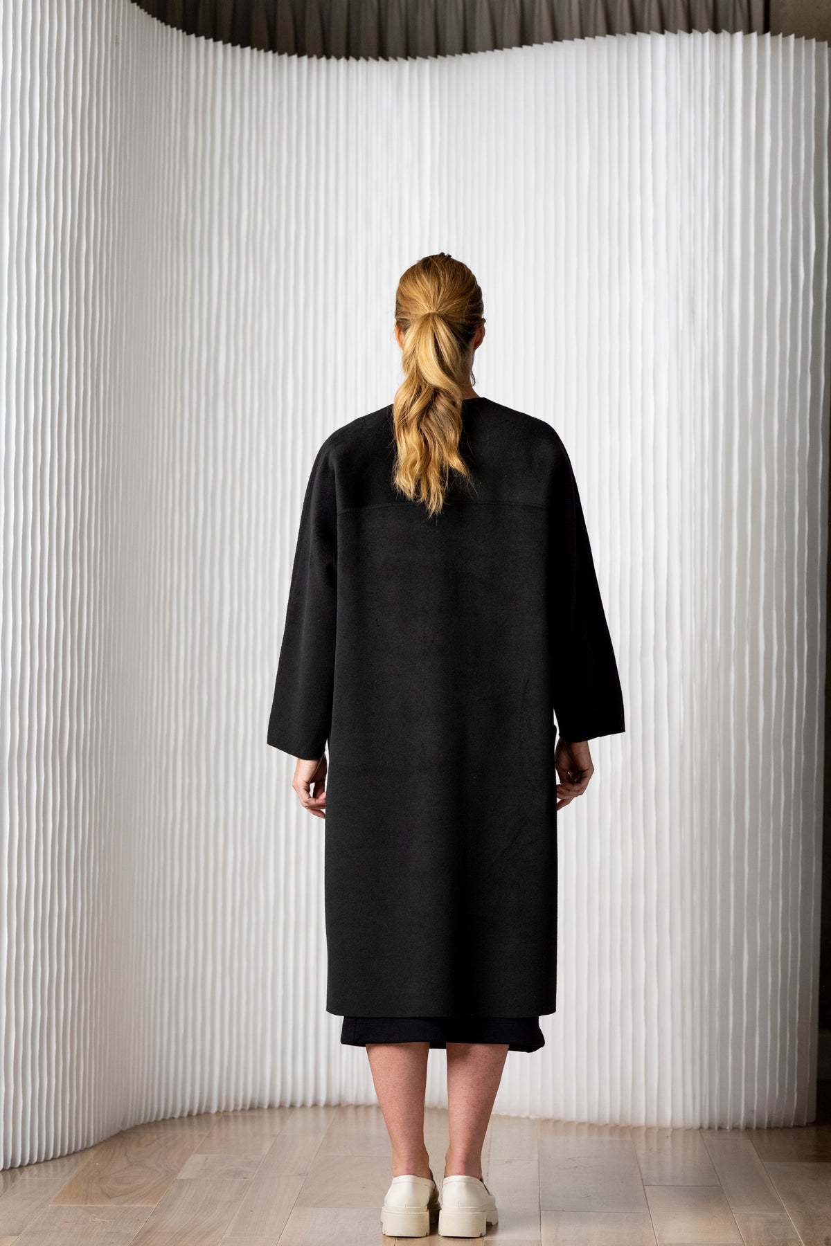 BODYBAG by Jude Iverness Long Jacket Black Garmentory