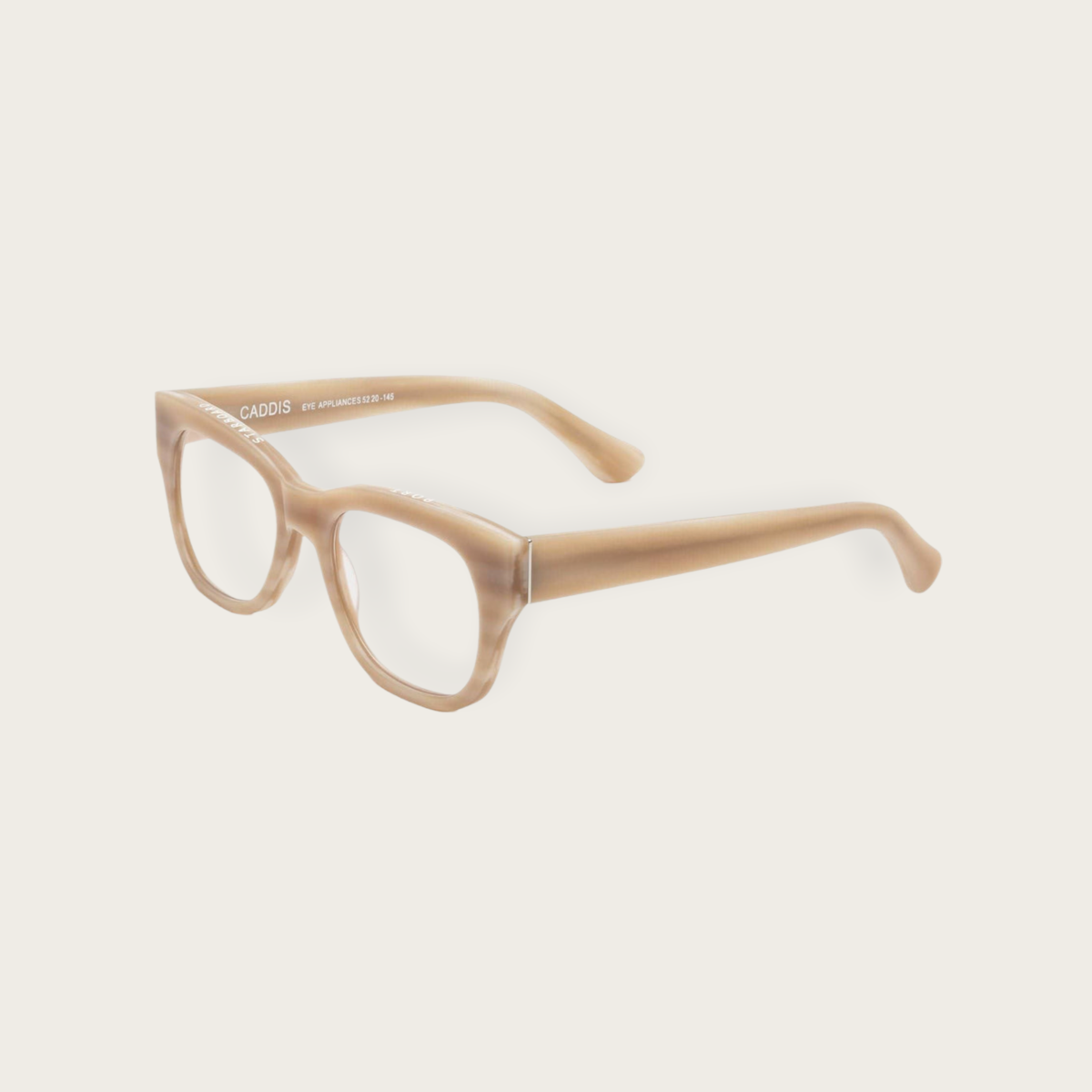 Caddis Miklos Eyeglasses Polished Bone Garmentory