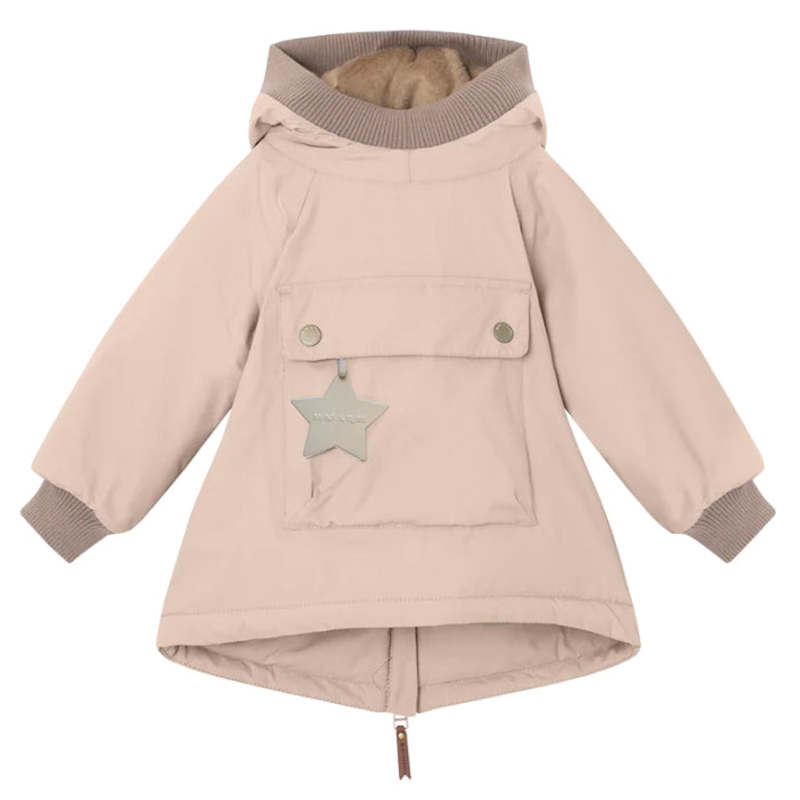 Kids Mini A Ture Wen Winter Anorak Jacket - Cloudy Rose Pink Kids Mini A Ture Wen Winter Anorak Jacket - Cloudy Rose Pink