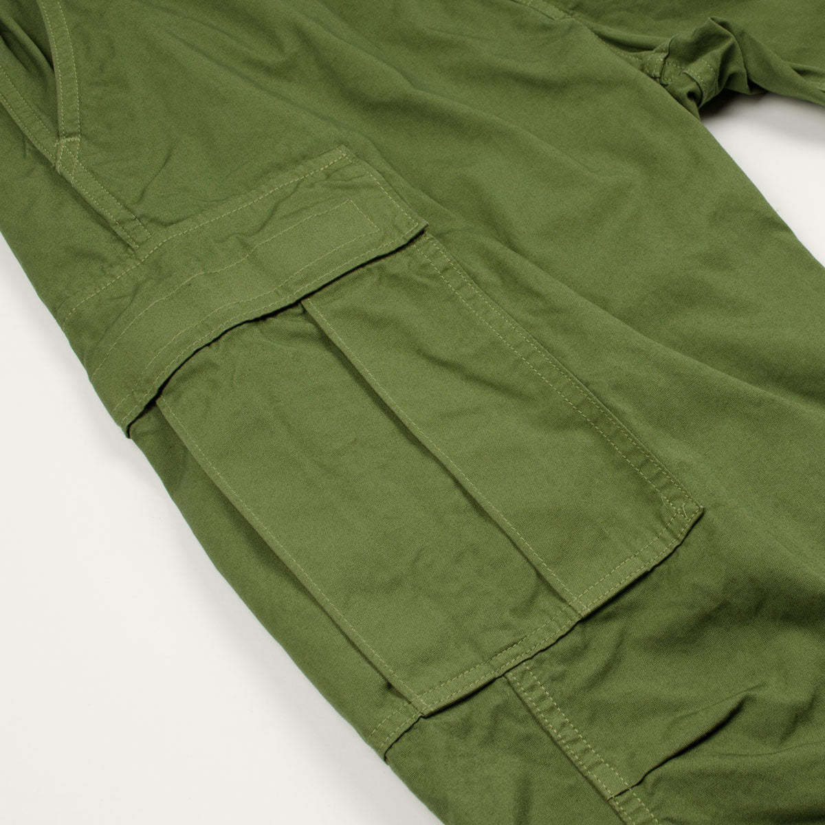 orSlow Easy Cargo Pants Army Green Garmentory