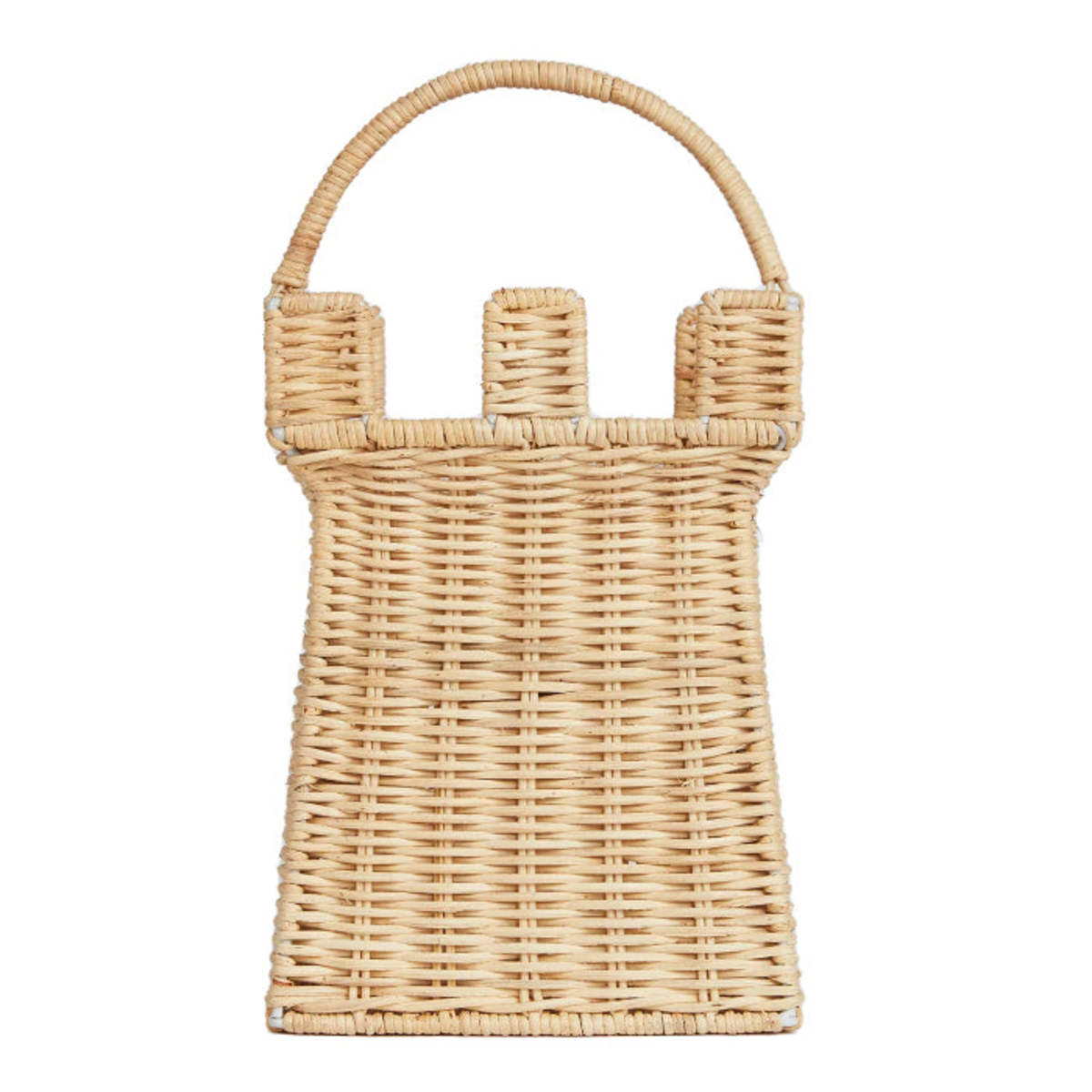Kids Olli Ella Rattan Castle Bag Natural Garmentory