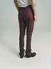 Edward Cuming Double Jersey Peek A Boo Trousers - Brown/Red - Thumbnail 2