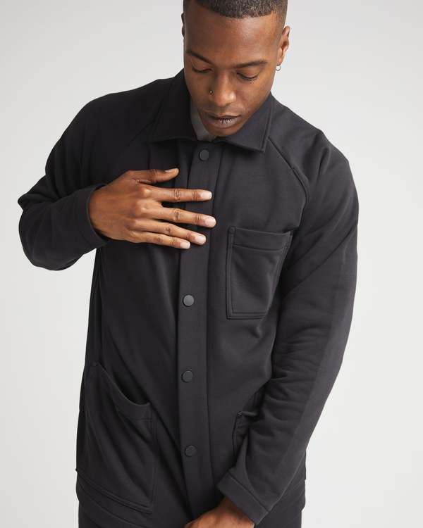 Richer Poorer Structured Terry Chore Coat Garmentory