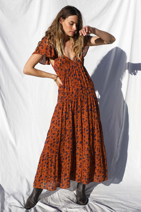 chinese dress ladies Free People Bluebell Maxi Dress – Josie's Boutique