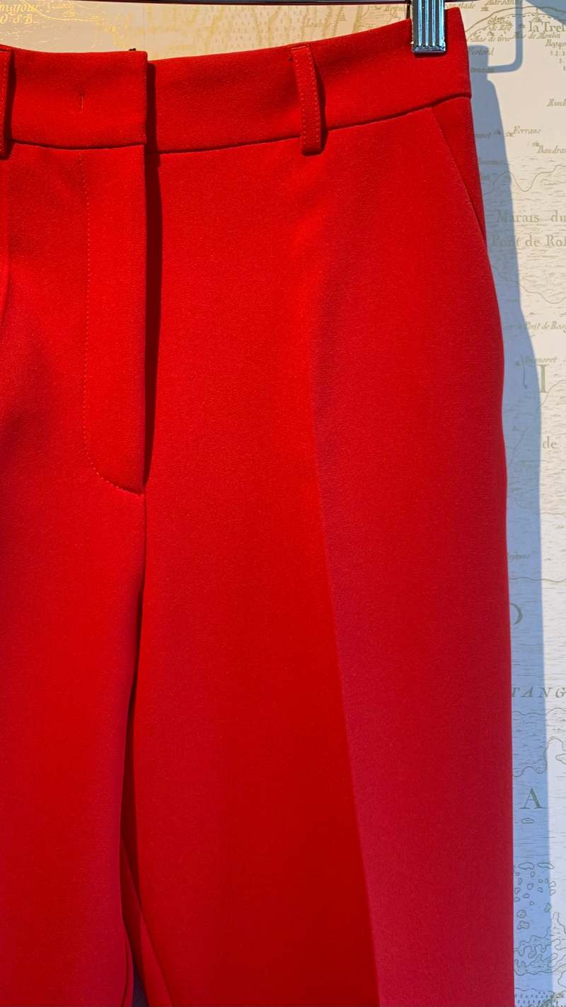 Essentiel Antwerp Culturekor Tapered Pant - Red