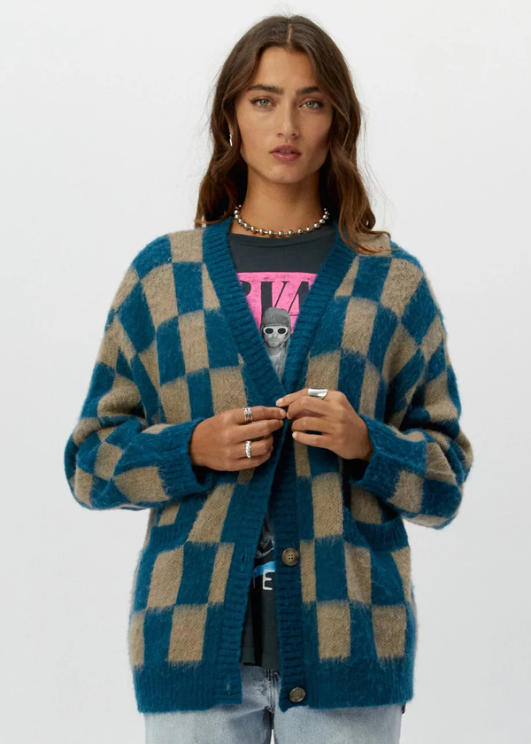 Shadow Tide Knit Cardigan main image 1