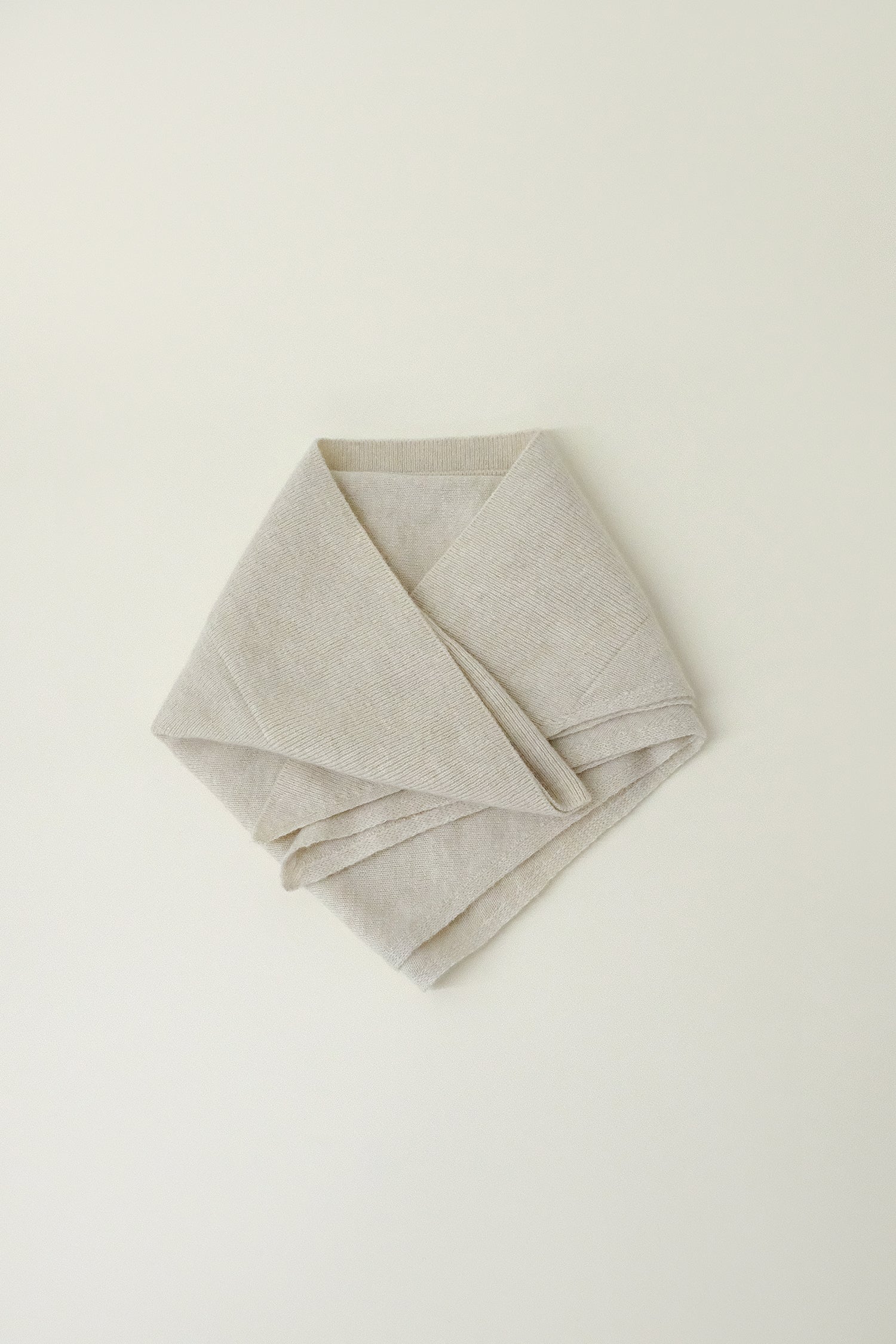 NOTHING WRITTEN Cashmere Half Muffler | Garmentory