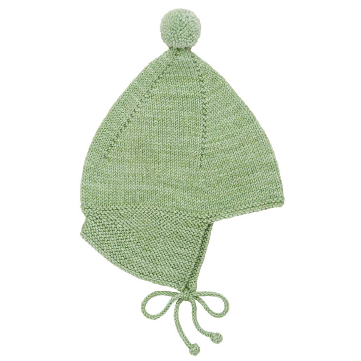 Kids Misha & Puff Pointy Peak Hat - Mojave Green | Garmentory