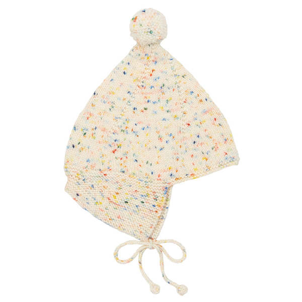 Kids Misha & Puff Pointy Peak Hat - Prime Confetti Cream | Garmentory Kids Misha & Puff Pointy Peak Hat - Prime Confetti Cream | Garmentory