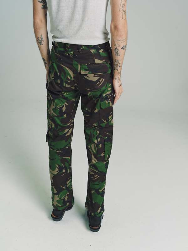 Martine Rose Camo Cargo Trouser - Woodland | Garmentory