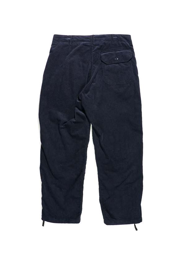 Engineered Garments Cotton 8W Corduroy Deck Pant - Navy | Garmentory
