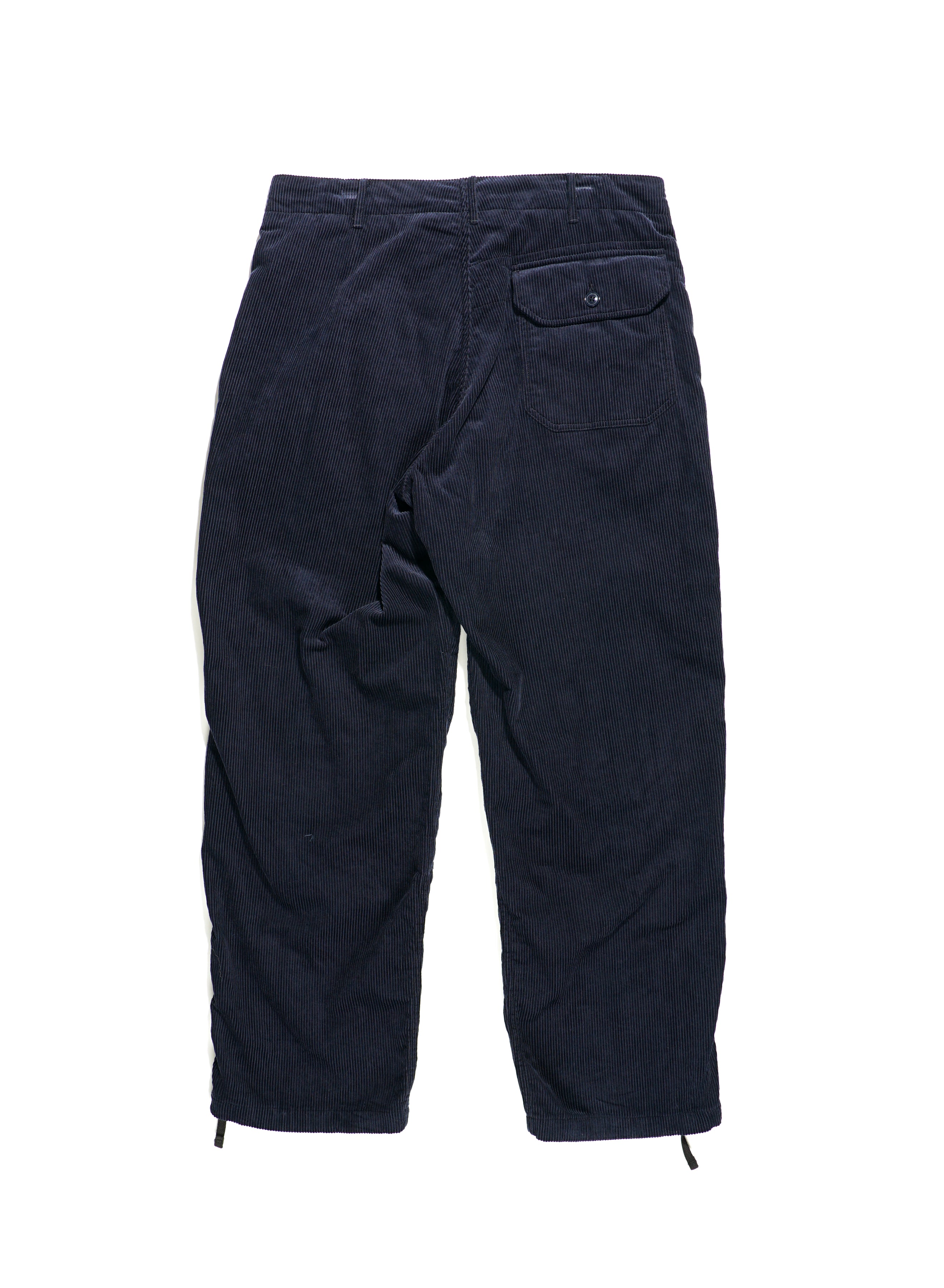 Engineered Garments Cotton 8W Corduroy Deck Pant - Navy | Garmentory