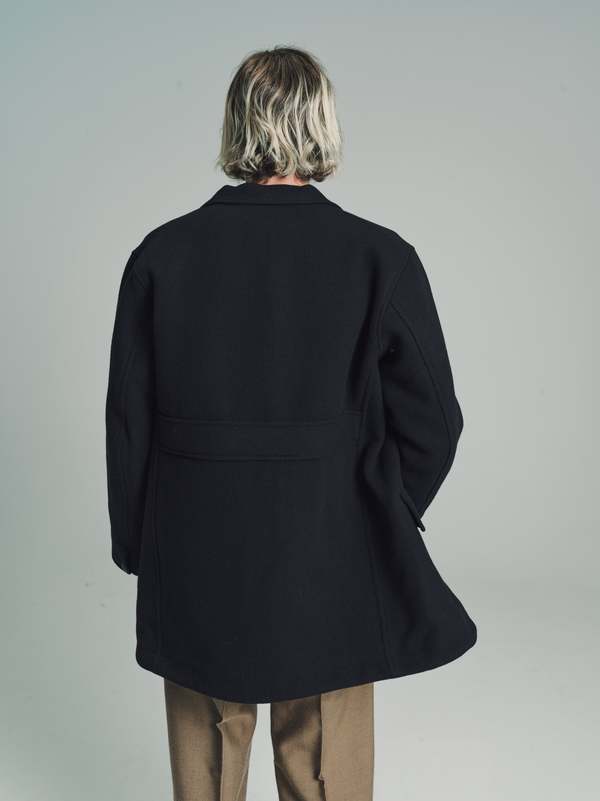 Taiga Takahashi Wool Atelier Coat - Black | Garmentory