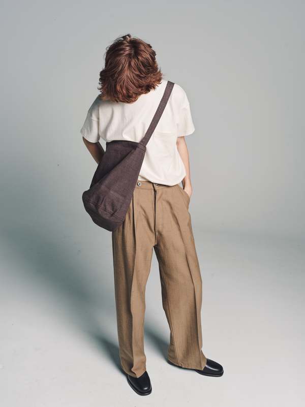 Taiga Takahashi Wool Lot. 207 Miner Trousers - Camel | Garmentory