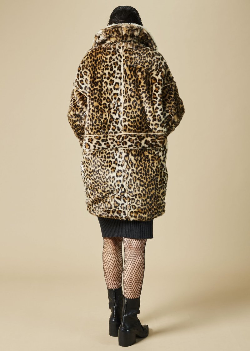R13 Women's Leopard Hunting Coat | Garmentory