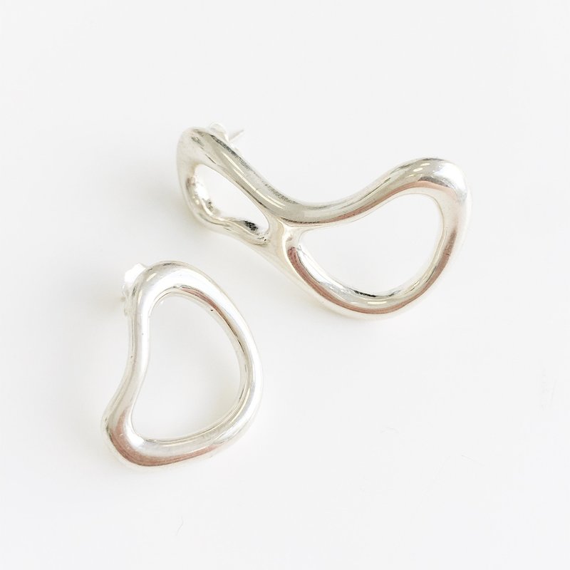 MM Druck Silver Salvador Earring - Silver