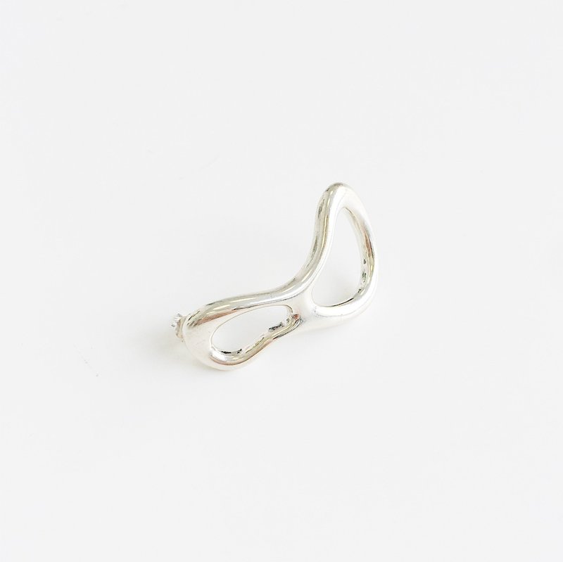 MM Druck Silver Salvador Earring - Silver