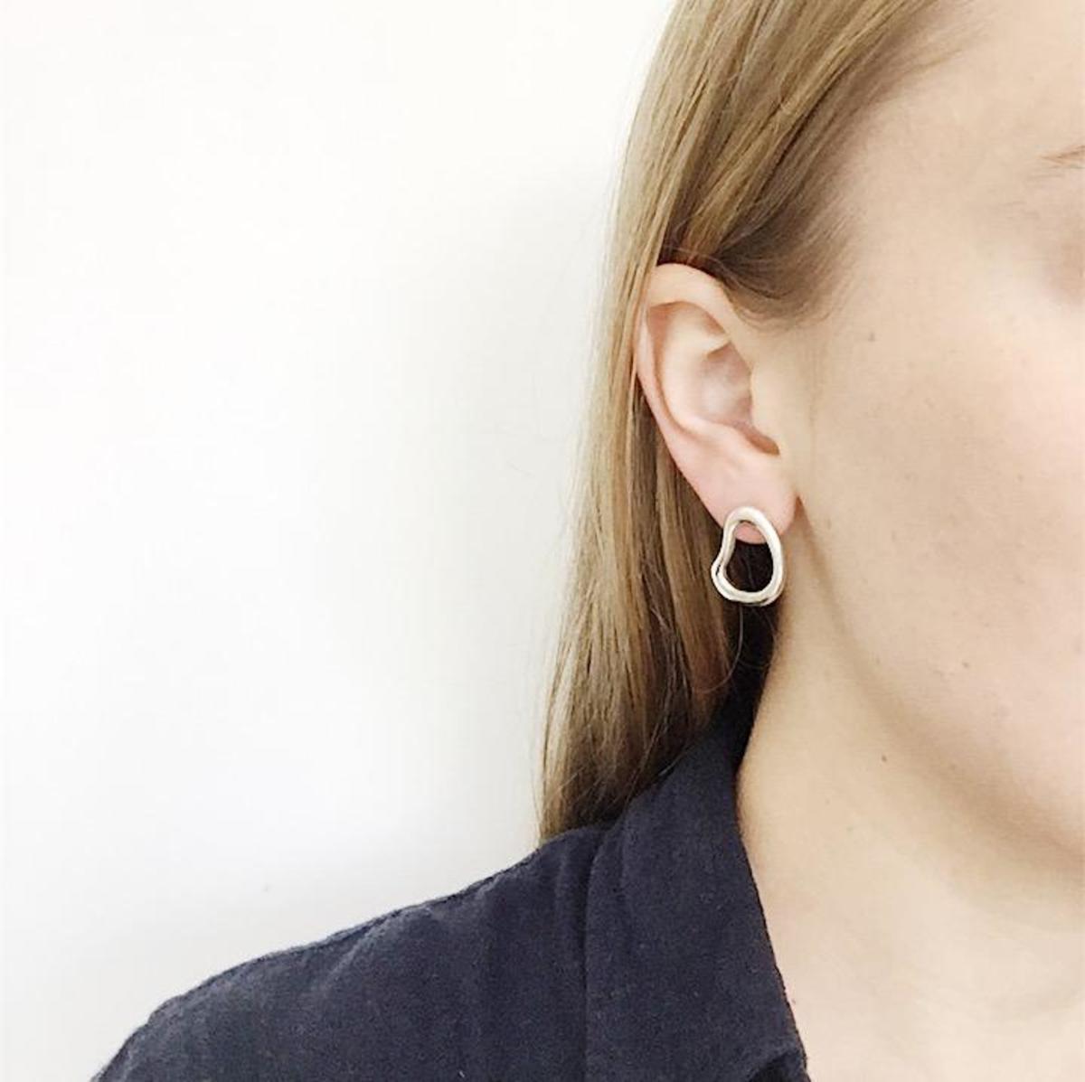 MM Druck Silver Salvador Earring - Silver - Image 6 of 7