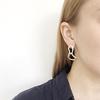 MM Druck Silver Salvador Earring - Silver - Thumbnail 1