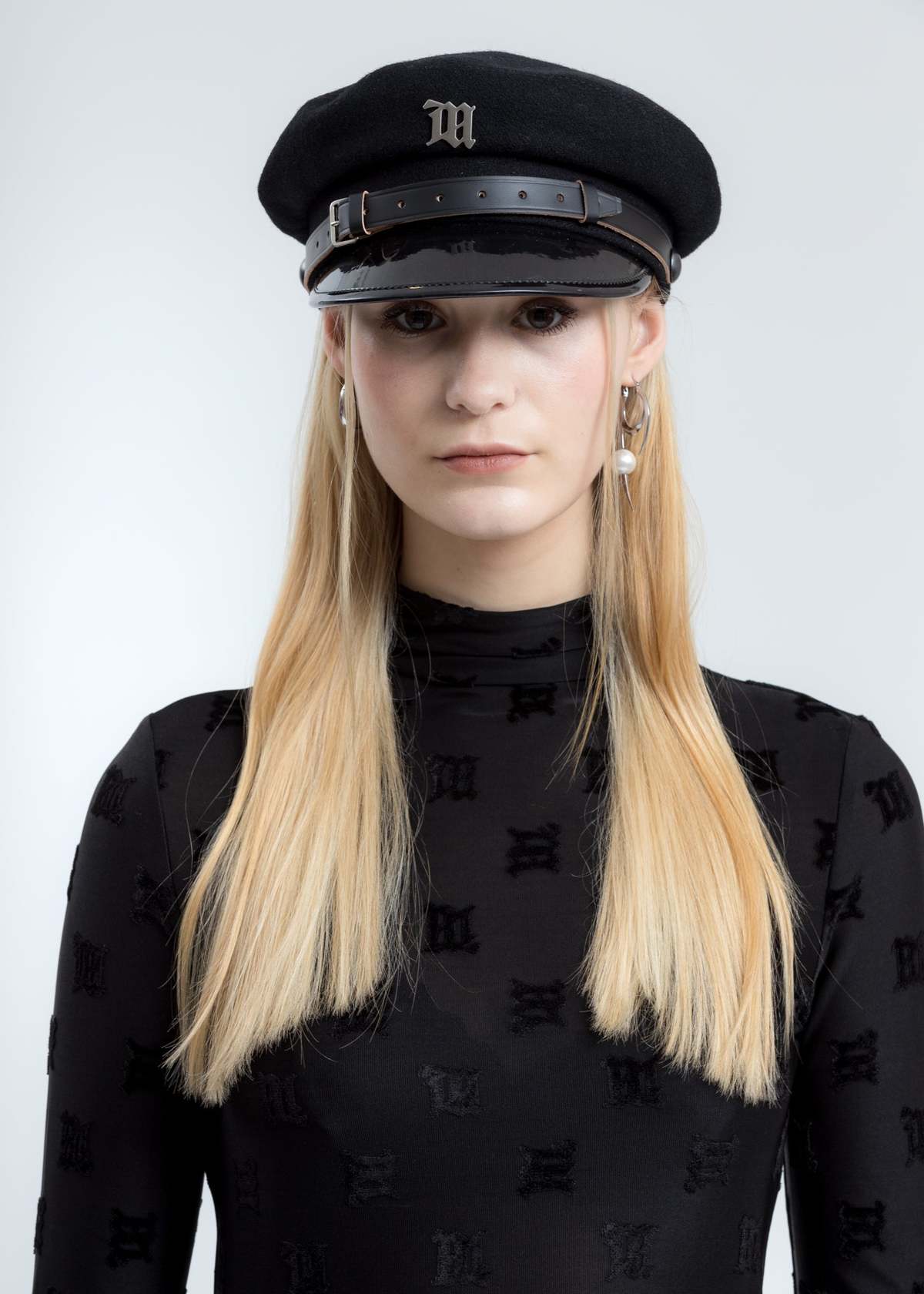MISBHV Monogram Gavroche Cap - Black | Garmentory