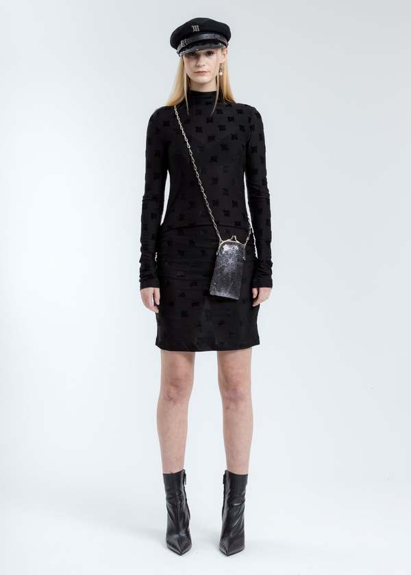 帽子 MISBHV Monogram Gavroche Cap Leather Monogram Gavroche Black