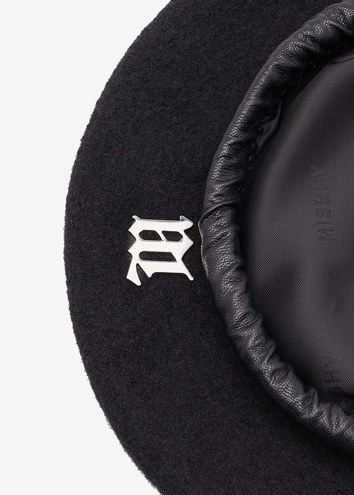 MISBHV Monogram Beret - Black | Garmentory
