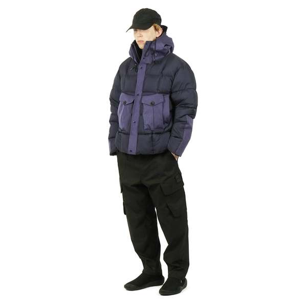 ジャケット・アウター Ten c TEMPEST COMBO DOWN JACKET NAVY Ten c TEMPEST COMBO DOWN JACKET - PURPLE BLUE | Garmentory