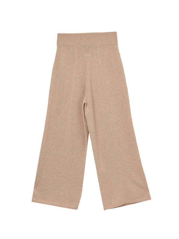 PURECASHMERE NYC Loose Fit Pants - Camel