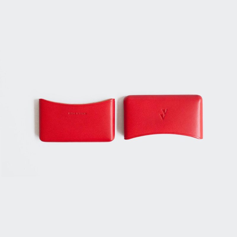 VereVerto Brev Card Holder - Cherry
