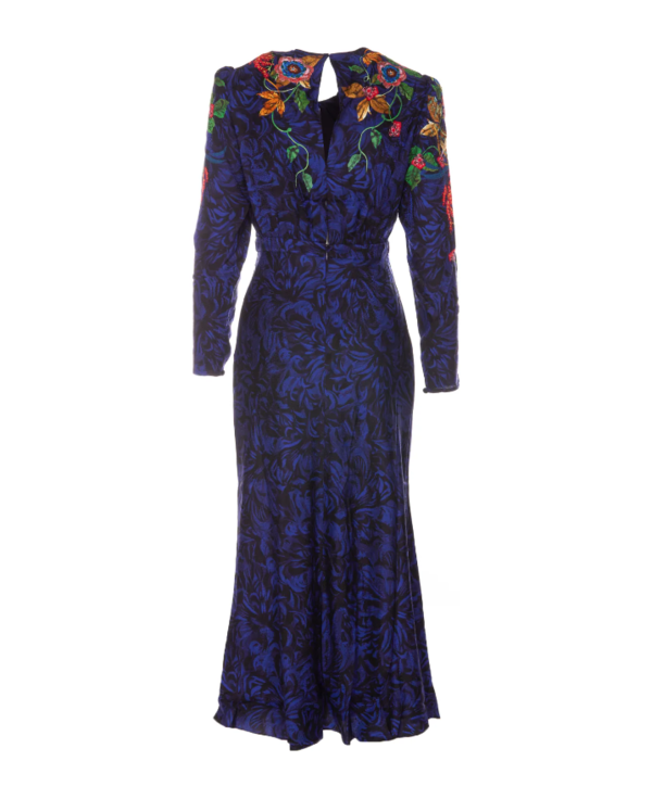 saloni claudia midi dress Claudia Midi Dress in Ambra Emerald SALONI