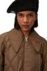 Ganni Ripstop Quilt Coat - Teak - Thumbnail 3