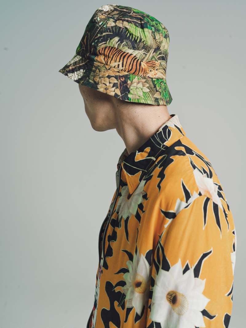 Endless Joy In The Forest Bucket Hat - Lush Gold/Green Jungle Endless Joy In The Forest Bucket Hat - Lush Gold/Green Jungle