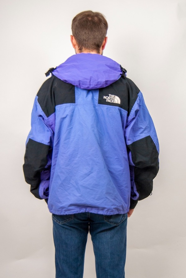 90s purple north face goretex jacket | Garmentory