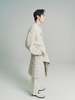 Lemaire Wool Knitted Chunky Cardigan - Light Cream - Thumbnail 3