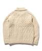 Beams Plus Alan Patchwork Cardigan - Off White - Thumbnail 2