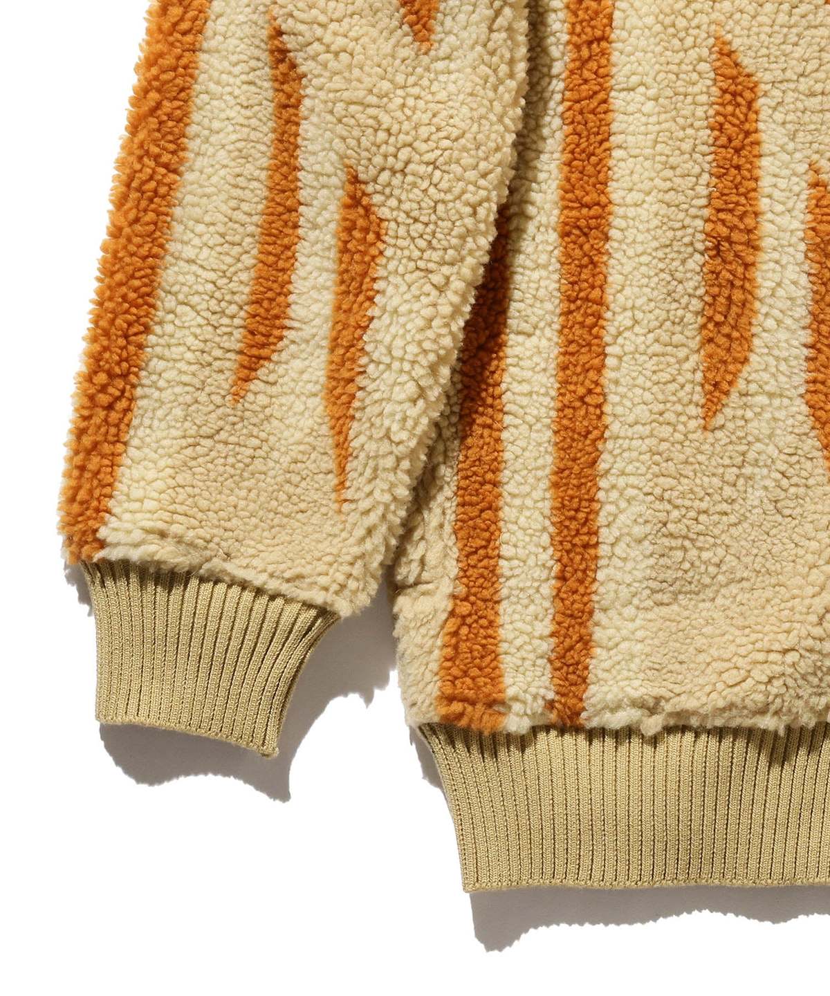 Beams Plus Boa Native Rag Pattern Cardigan - Beige | Garmentory