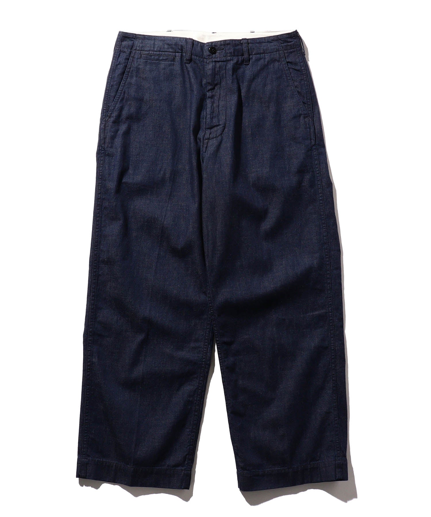 パンツ BEAMS PLUS MIL Trousers DENIM sizeS Beams Plus MIL Trousers Denim Indigo | Maplestore