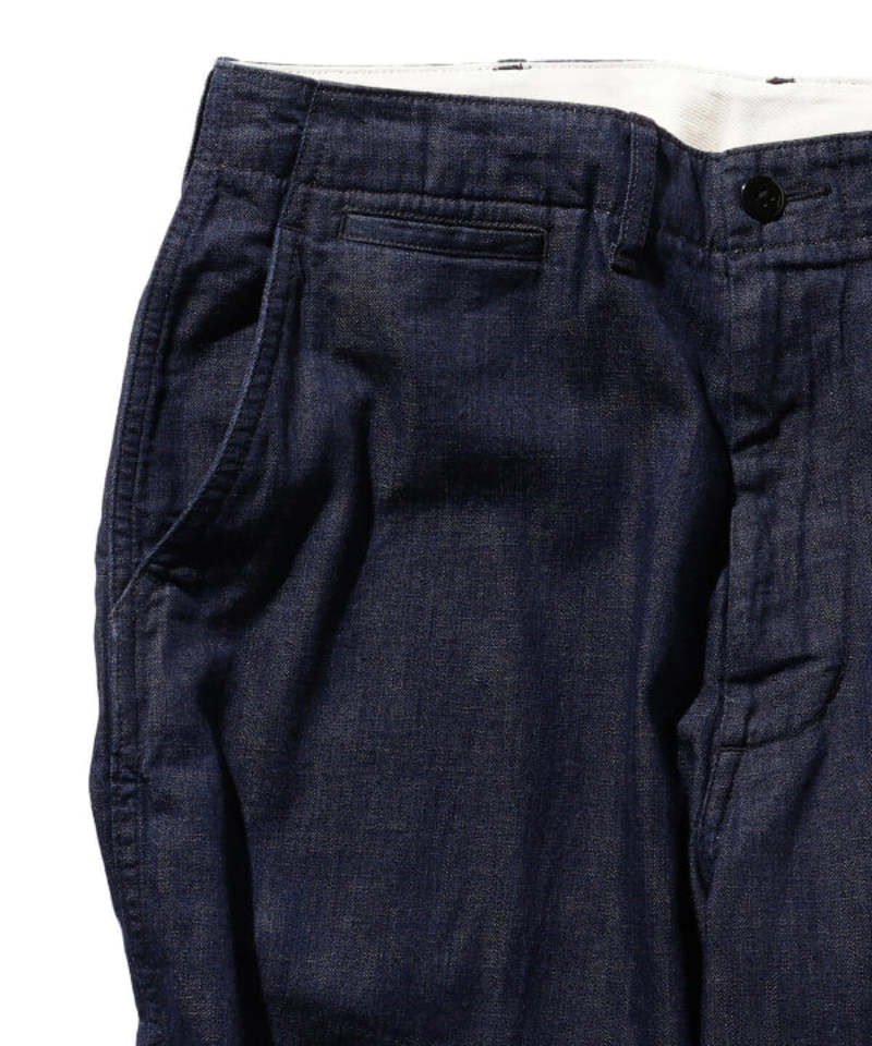 パンツ BEAMS PLUS MIL Trousers DENIM sizeS Beams Plus MIL Trousers Denim Indigo | Maplestore