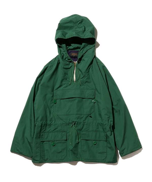 Beams Plus Sports Euro Cotton Anorak - Green | Garmentory