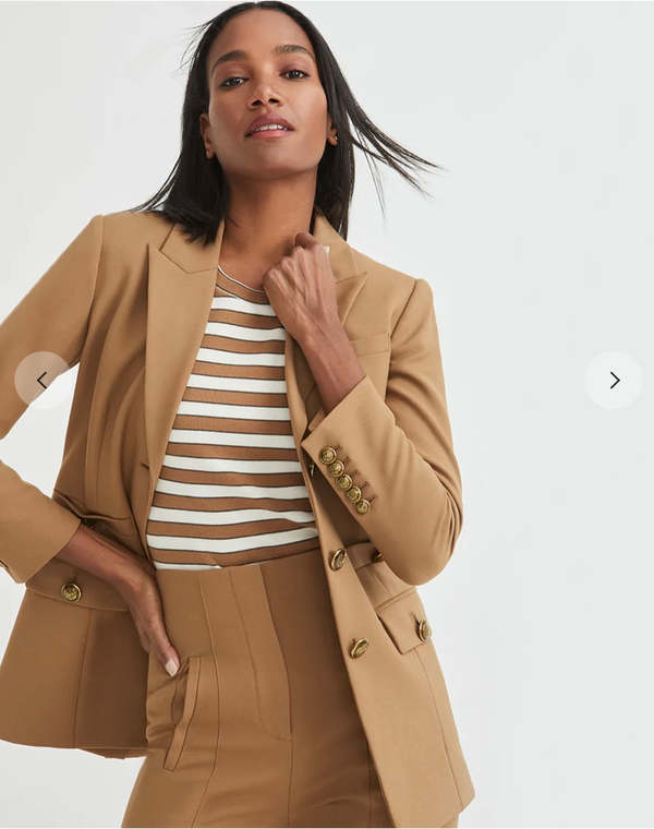 Veronica Beard Terre Dickey Jacket - Camel